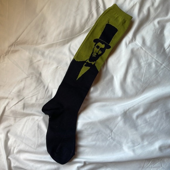 Mens Abraham Lincoln Socks- NEW - Picture 1 of 3